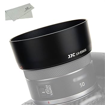 【美品】Canon RF 50mm F1.8 STM レンズ Amazon | JJC ES-65B レンズフード Canon RF 50mm F1.8 STM